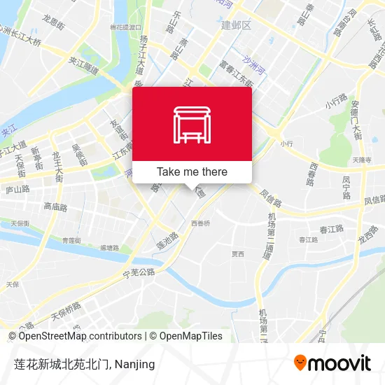 莲花新城北苑北门 map