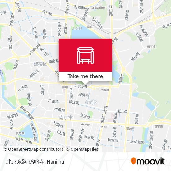 北京东路·鸡鸣寺 map