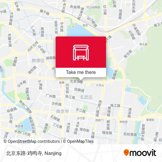 北京东路·鸡鸣寺 map