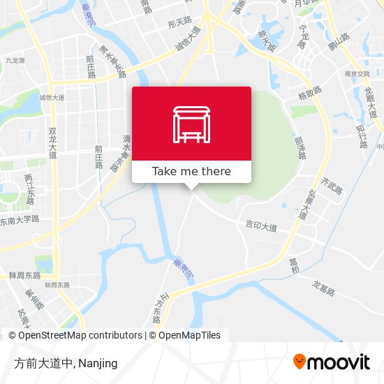 方前大道中 map