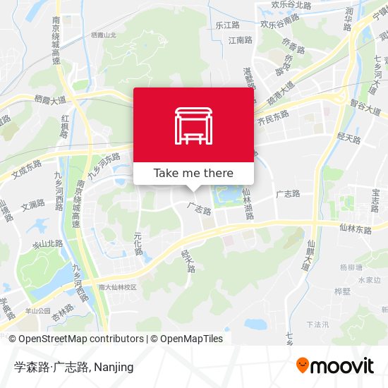 学森路·广志路 map
