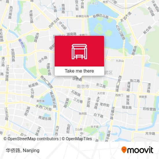 华侨路 map