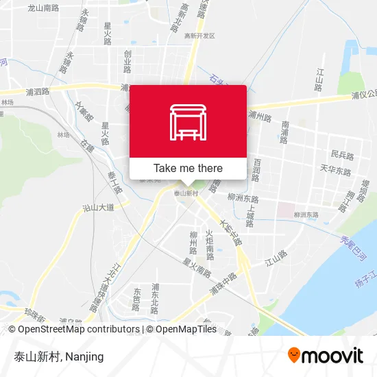 泰山新村 map