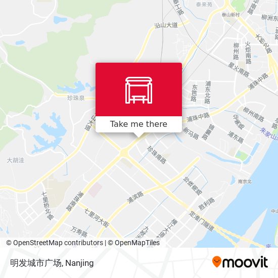 明发城市广场 map