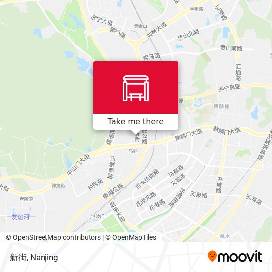 新街 map