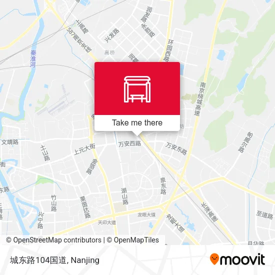 城东路104国道 map