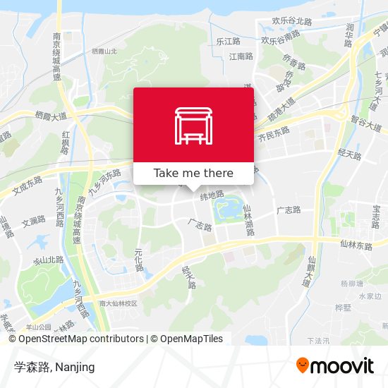 学森路 map