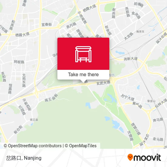 岔路口 map