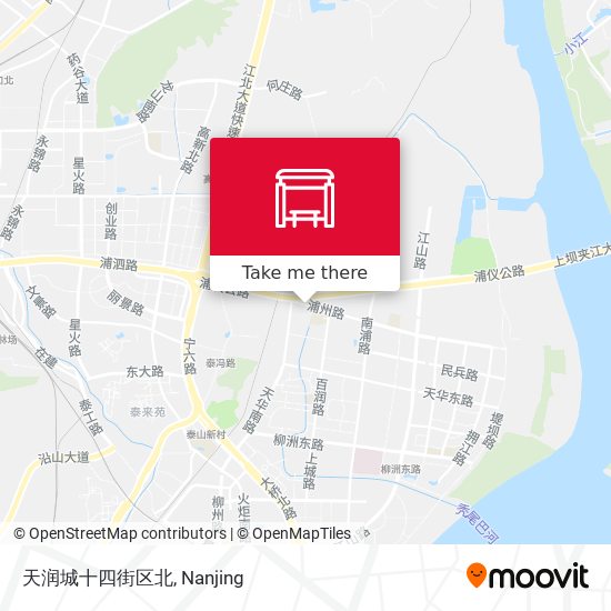 天润城十四街区北 map