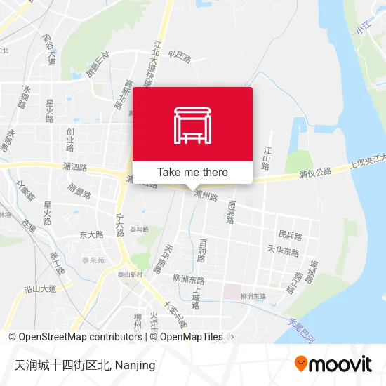 天润城十四街区北 map