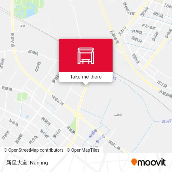 新星大道 map