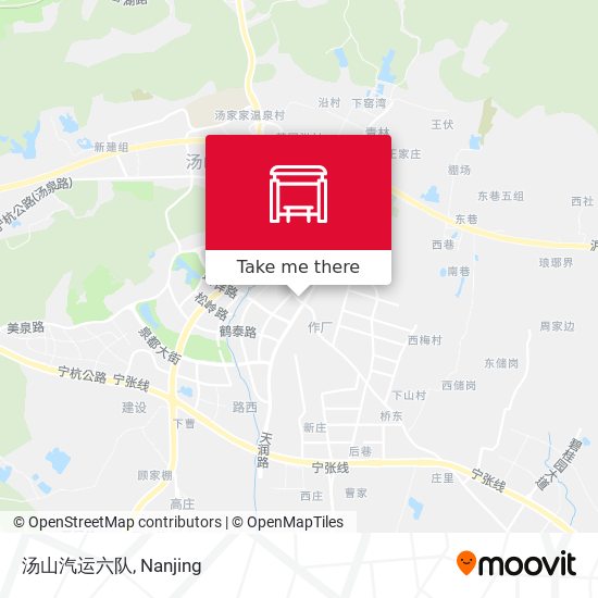 汤山汽运六队 map