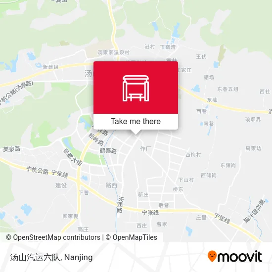 汤山汽运六队 map