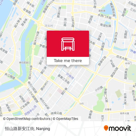 恒山路新安江街 map