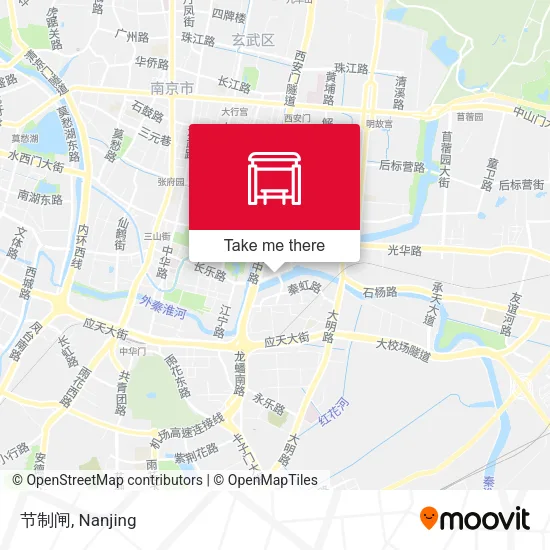 节制闸 map