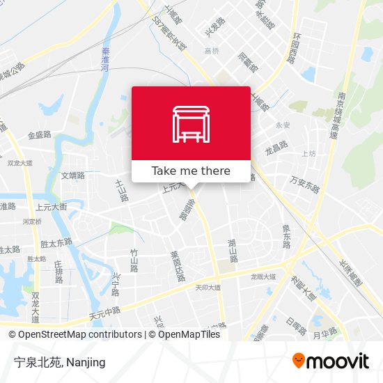 宁泉北苑 map