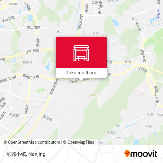东郊小镇 map