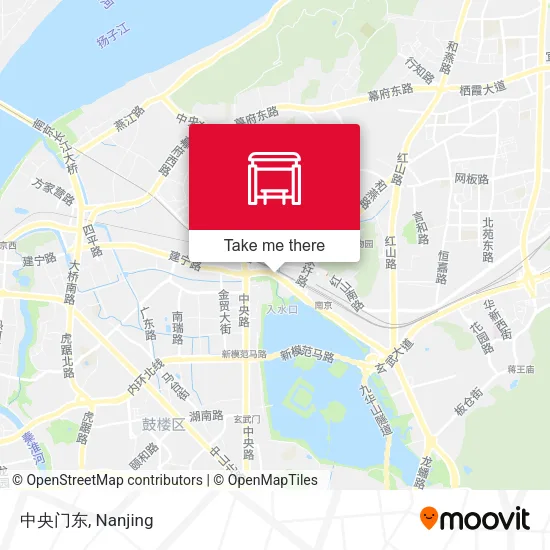 中央门东 map