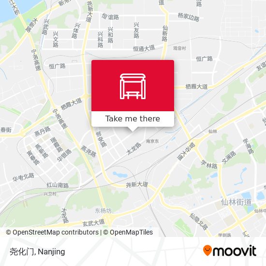 尧化门 map