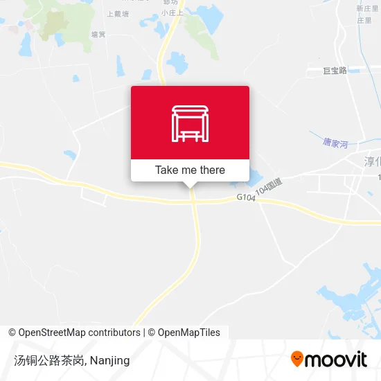 汤铜公路茶岗 map