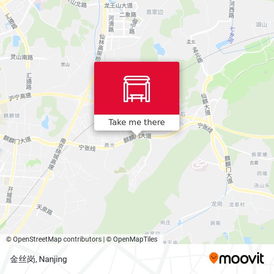 金丝岗 map