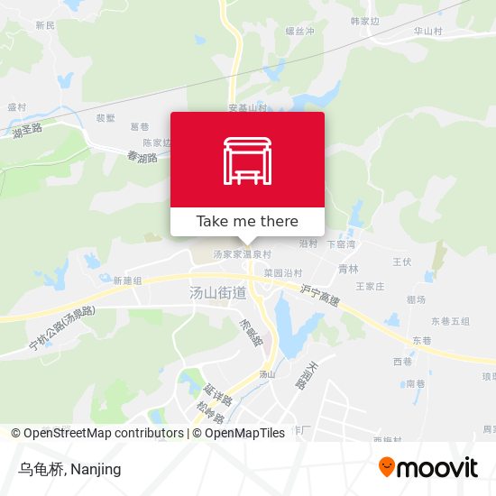 乌龟桥 map