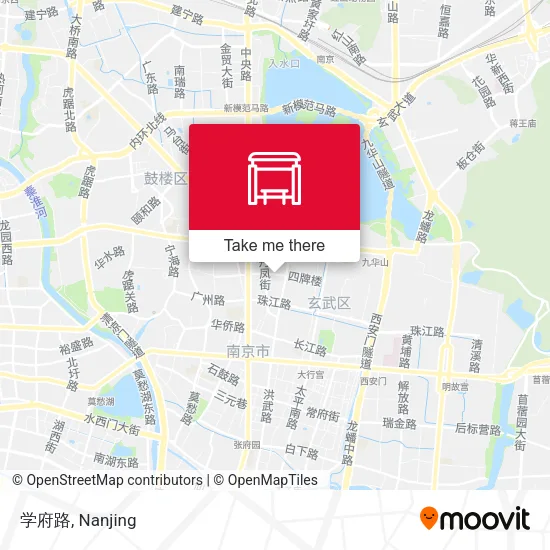 学府路 map