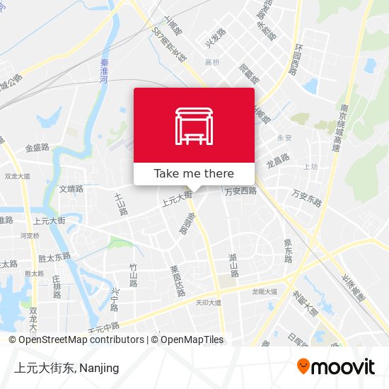 上元大街东 map