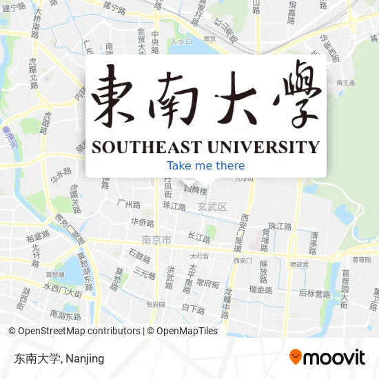 东南大学 map