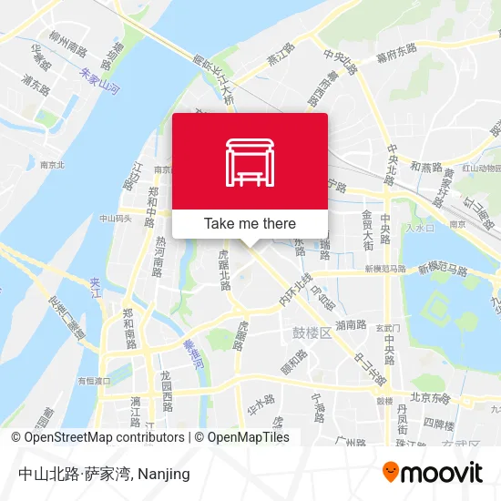 中山北路·萨家湾 map