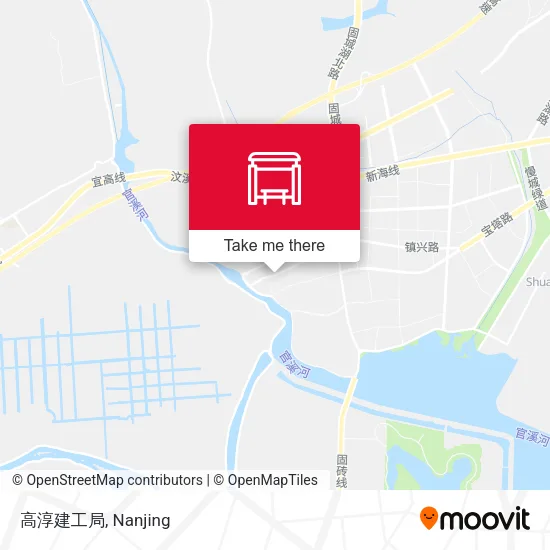 高淳建工局 map