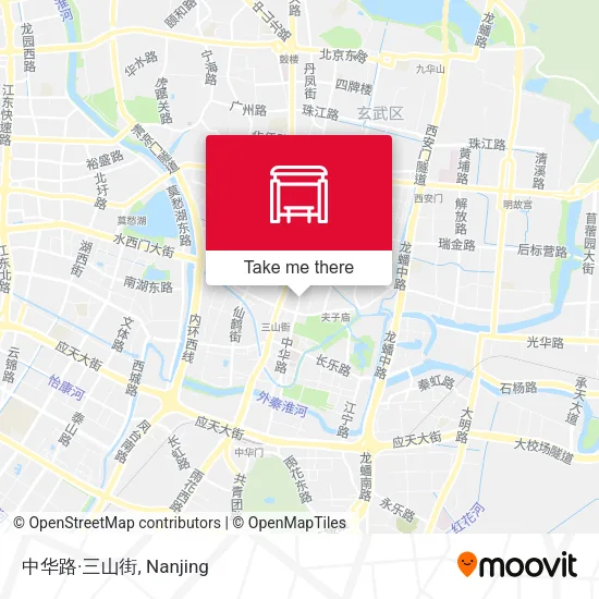 中华路·三山街 map