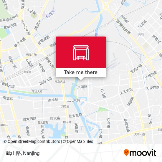 武山路 map
