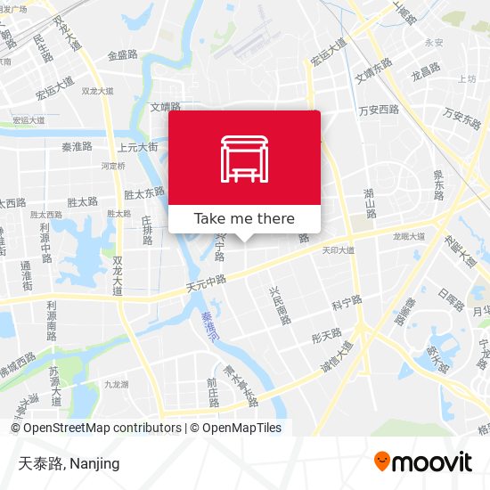 天泰路 map