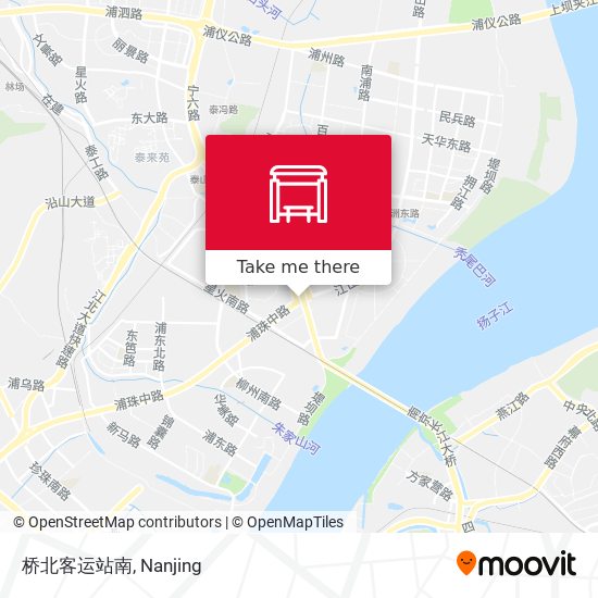 桥北客运站南 map