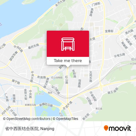 省中西医结合医院 map