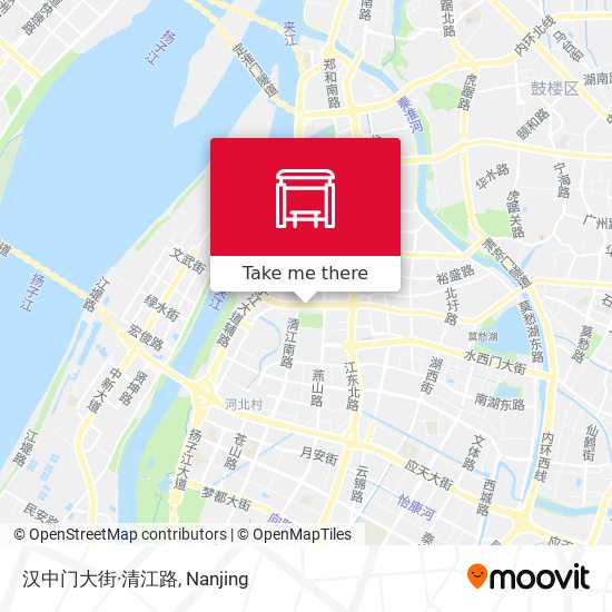 汉中门大街·清江路 map