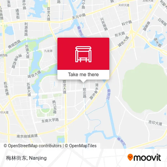 梅林街东 map