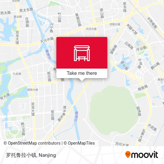 罗托鲁拉小镇 map