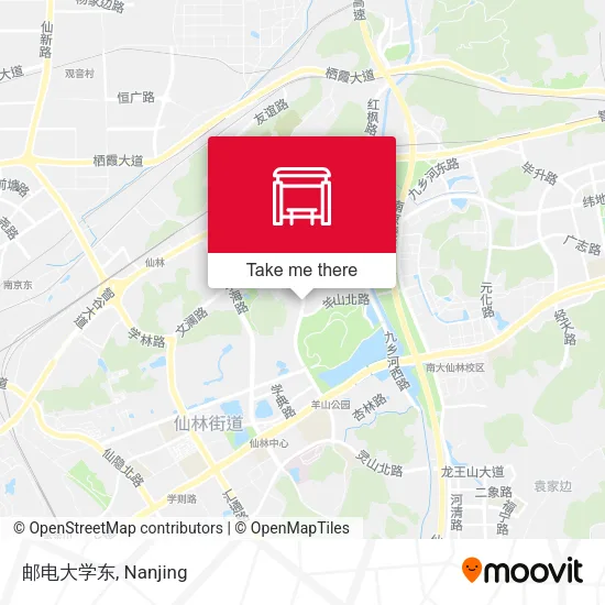 邮电大学东 map