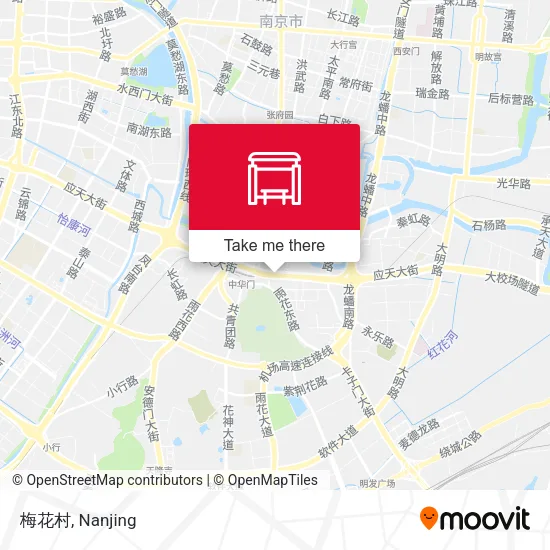 梅花村 map