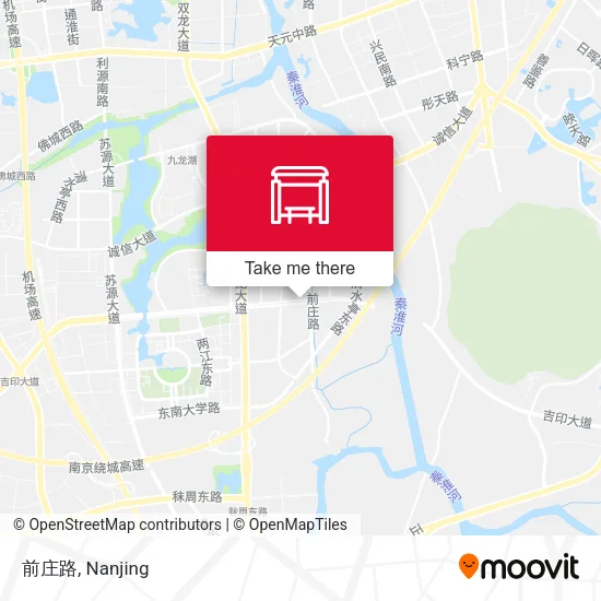 前庄路 map