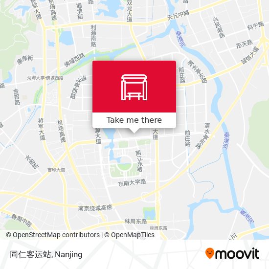 同仁客运站 map