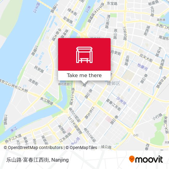 乐山路·富春江西街 map