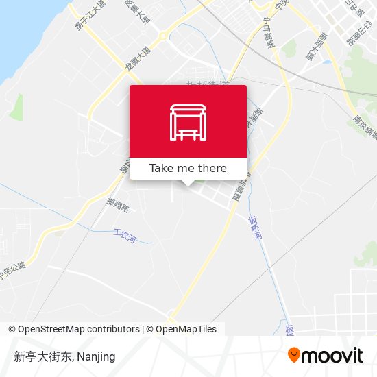 新亭大街东 map