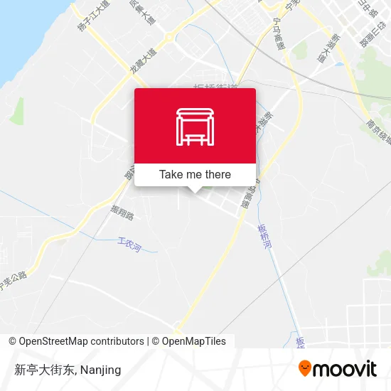 新亭大街东 map