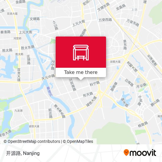 开源路 map