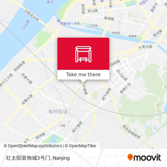 红太阳装饰城3号门 map