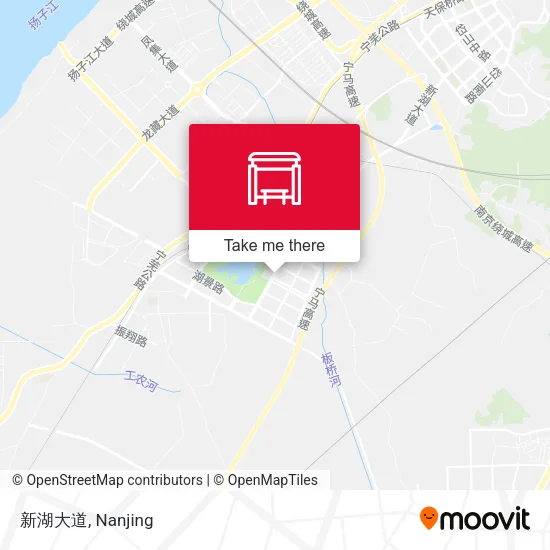 新湖大道 map