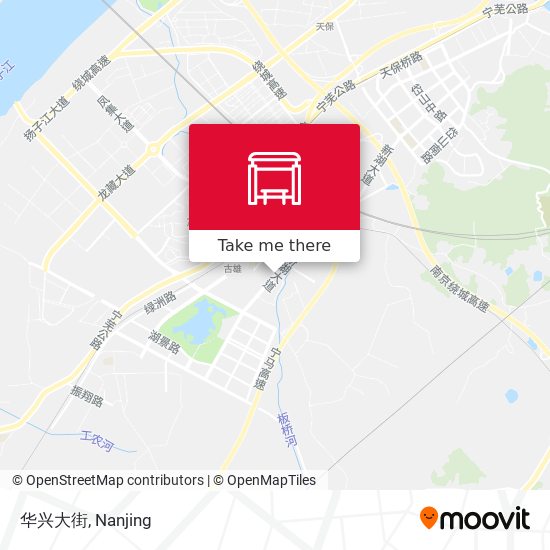 华兴大街 map
